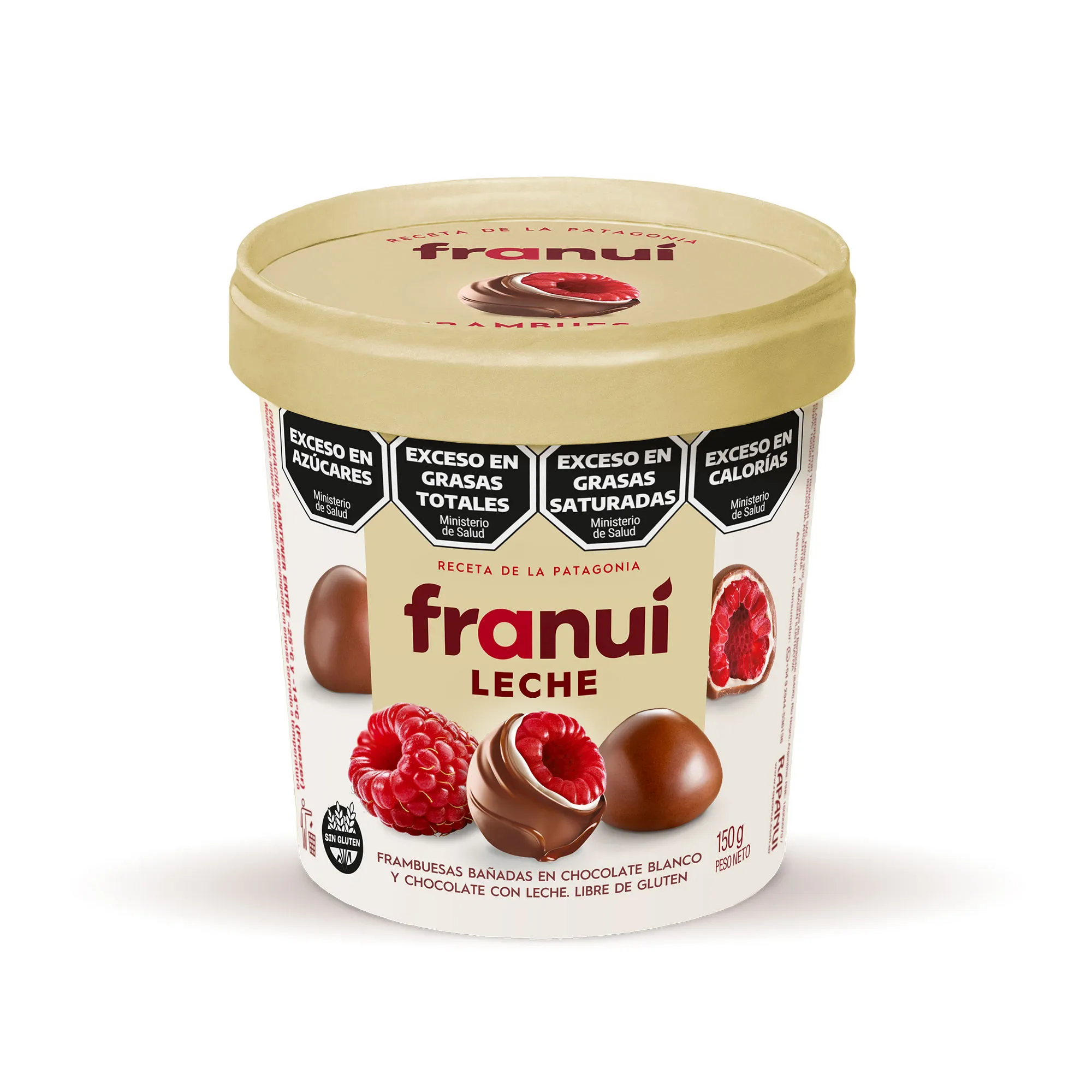 Franui Chocolate con leche SIN TACC