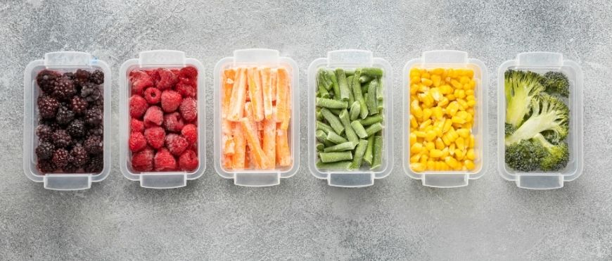 Verduras y Frutas congeladas