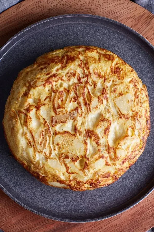 Tortilla de papa lista para comer, congelada 750 grs.